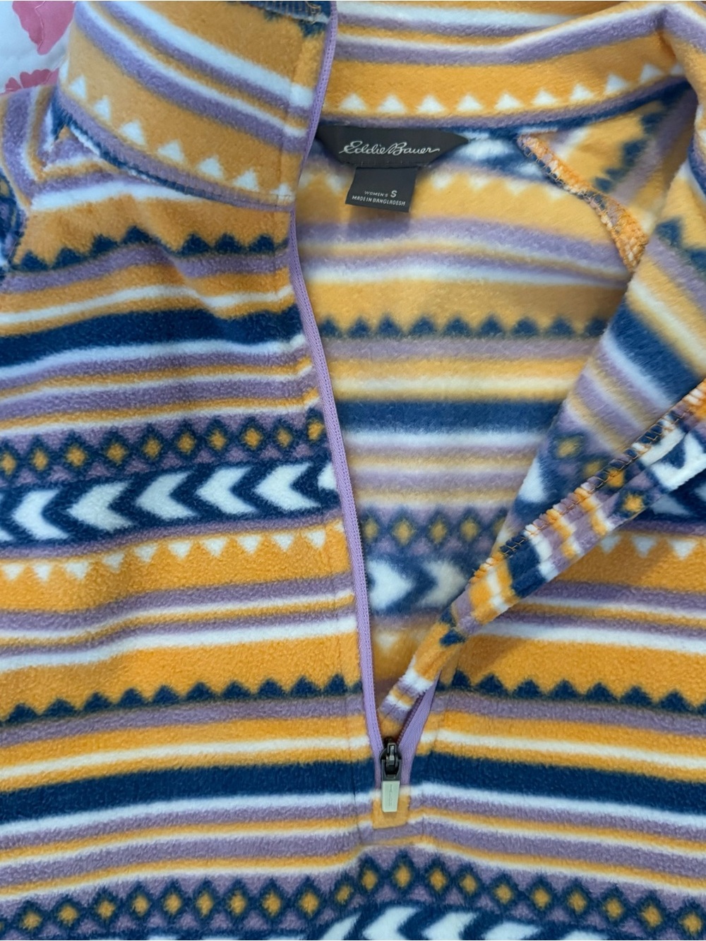 NWT small WOMENS Eddie Bauer quarter zip - Picture 3 of 4